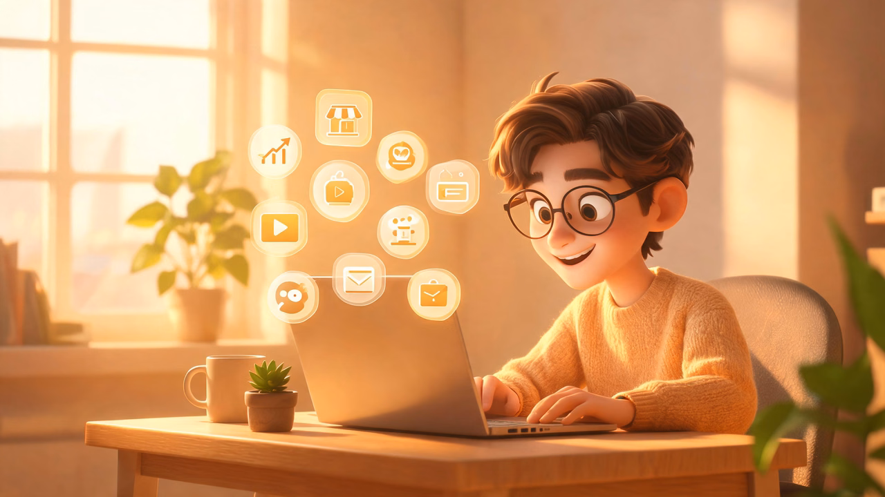 Header for 9 AI Business Ideas That Make Money Right Now
