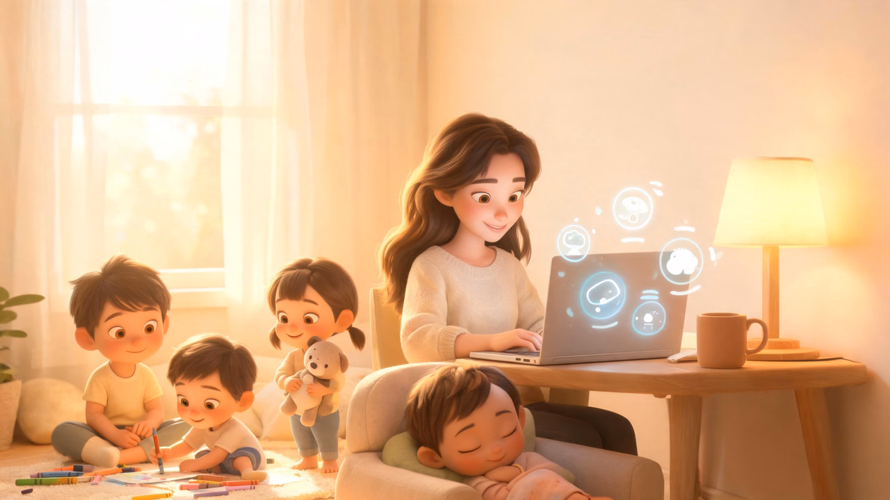 Header for How I Hit $48K a Month With AI While Working Full Time and Raising Three Kids