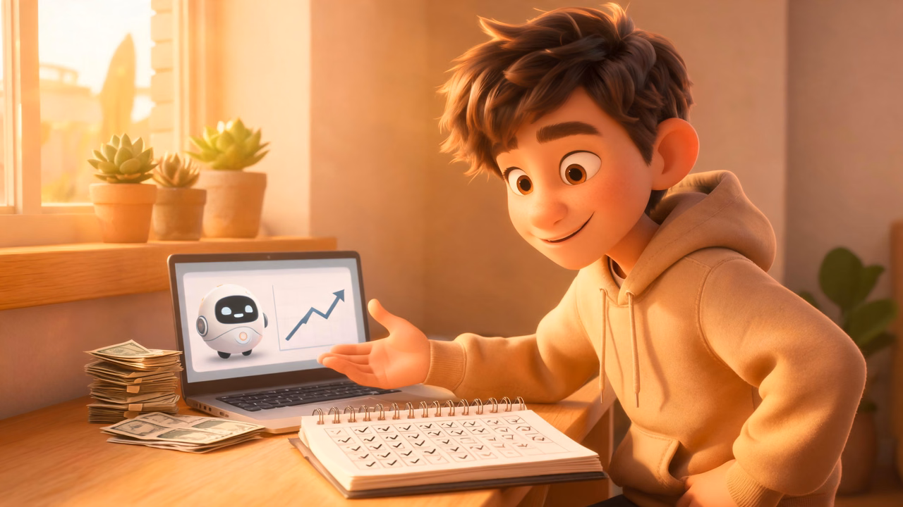 Header for How to Build a Profitable One Person Business in 30 Days With AI