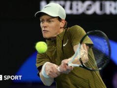Australian Open Sinner Shelton Clash Now Kazakhstan