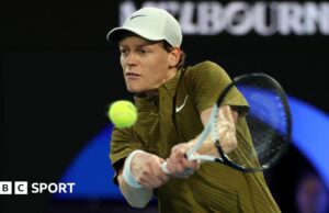 Australian Open Sinner Shelton Clash Now Kazakhstan