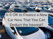 Deduct Car Loan Interest Now Is It OK to Finance a New Car Now That You Can Deduct the Interest?