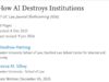 Generative AI Revolution How Generative AI is destroying society