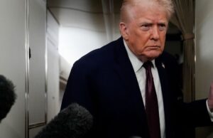 Muslim Brotherhood Branches Labeled Terrorist Groups Suddenly President Donald Trump speaks to reporters while in flight on Air Force One to Joint Base Andrews, Md., Sunday, Jan. 11, 2026. (AP Photo/Julia Demaree Nikhinson)