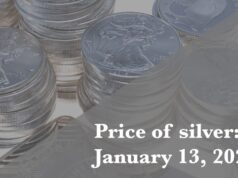 Silver Surges to $25 as of Jan 13 2026 Current price of silver as of Tuesday, January 13, 2026
