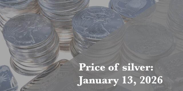 Silver Surges to $25 as of Jan 13 2026 Current price of silver as of Tuesday, January 13, 2026
