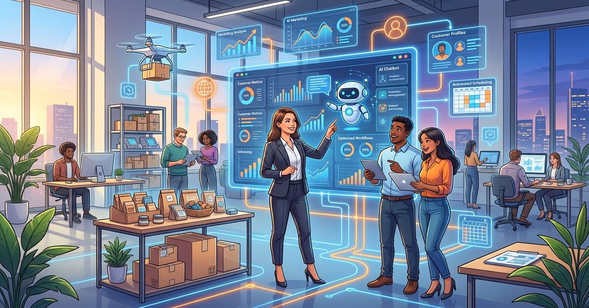 ai automation for small business featured image