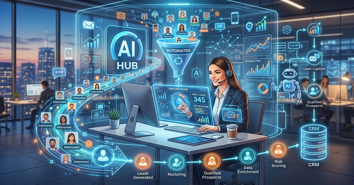 best ai automation tools for insurance agencies lead generation featured image