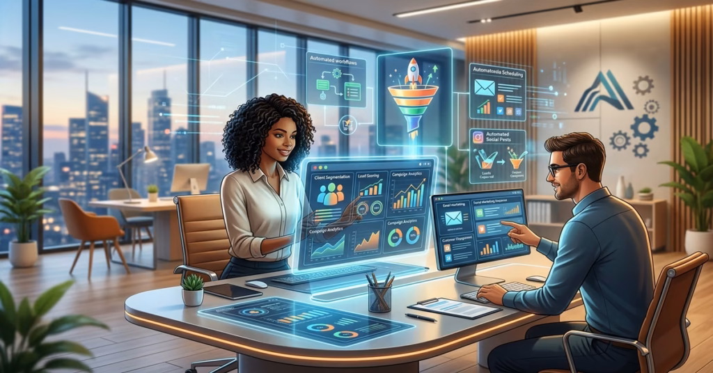 best ai automation tools for insurance agencies marketing featured image
