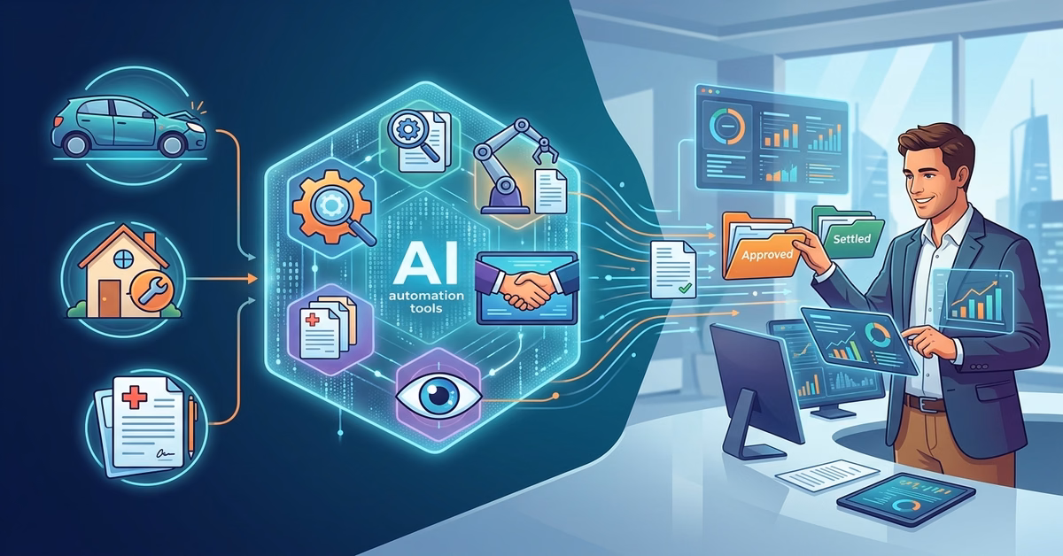 best ai automation tools for insurance brokers claims processing featured image