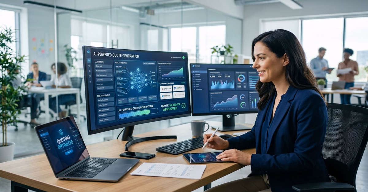 best ai automation tools for insurance brokers quoting featured image