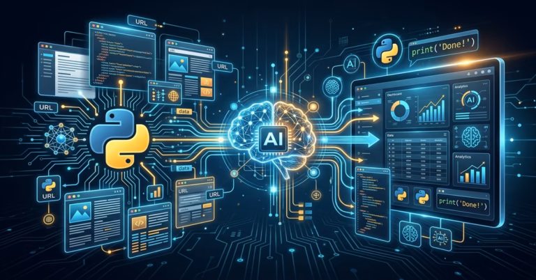 python ai web scraping featured image